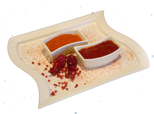 Маринад красного цвета, обладающий слегка острым